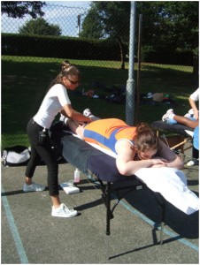 netball massage