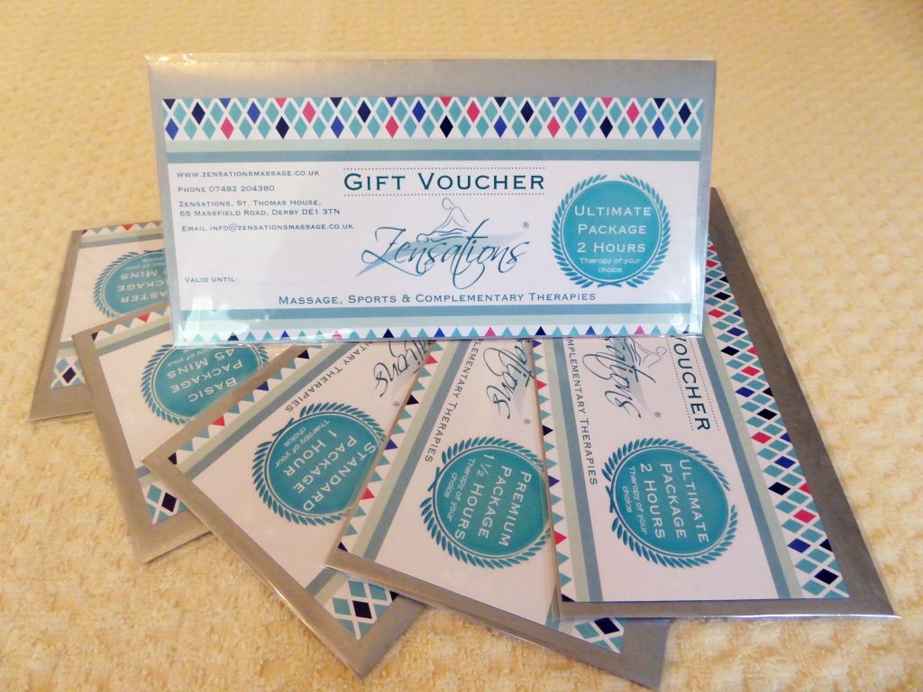 Zensations Gift Vouchers